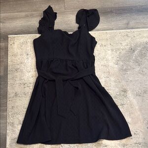 Elegant Black Sleeveless Dress